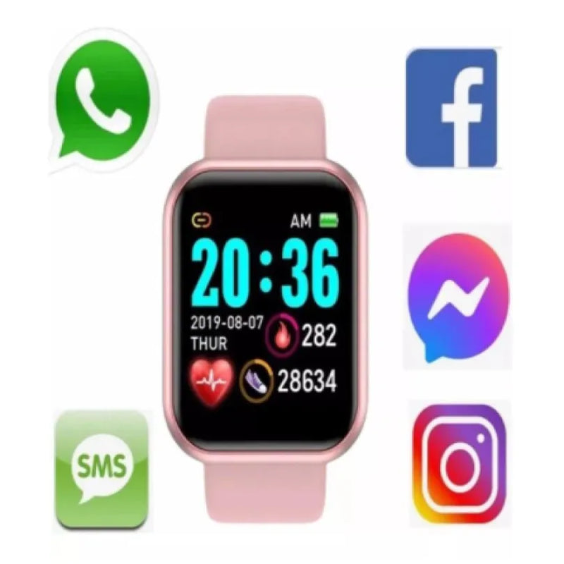 Relogio inteligente Smart Watch Unisexx Smartwatch D20