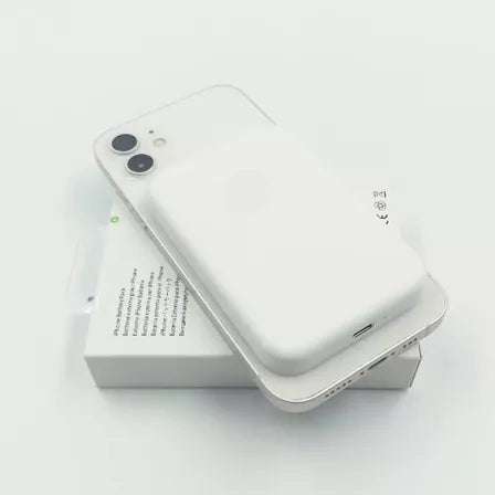 Carregador Portátil Magsafe Indução iPhone Apple Sem fio Bateria Carga