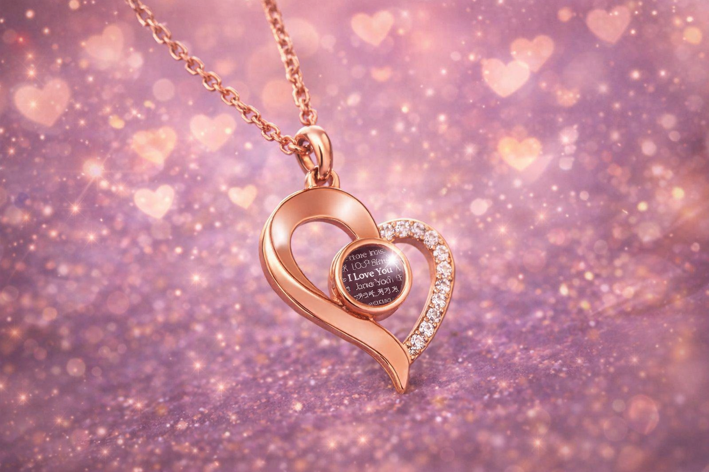 Collar “Te Amo” en 100 Idiomas